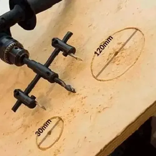 Broca para Gesso Ajustável MTX Master 30 a 120 mm - Tipo Bailarina