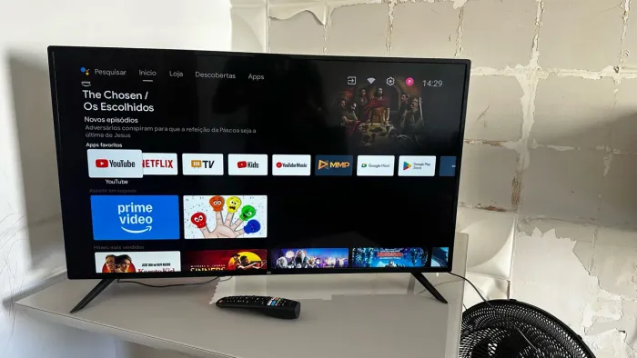 TV TCL Smart 43 Polegadas Android - TV App - Netflix,YouTube