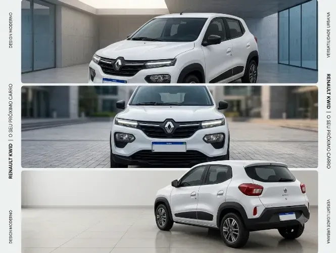 Renault Kwid Intense 1.0 Flex 12V 5P Mec. 2024