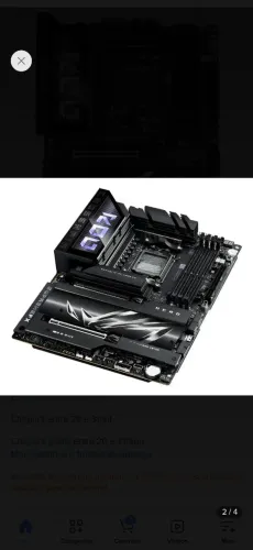 Placa Mãe Asus ROG CROSSHAIR X870E HERO, AMD AM5, DDR5, WIFI