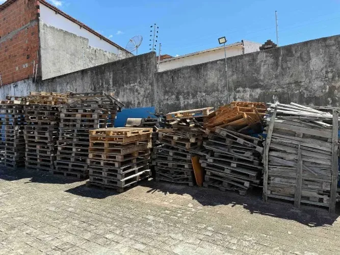 pallets velhos/ madeira