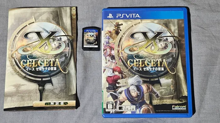 Ys Memories of Celceta - PsVita Edição Japonesa