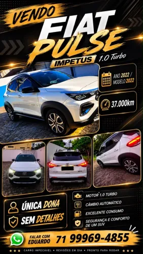 Fiat Pulse Impetus 1.0 Turbo 200 Flex Aut. 2022