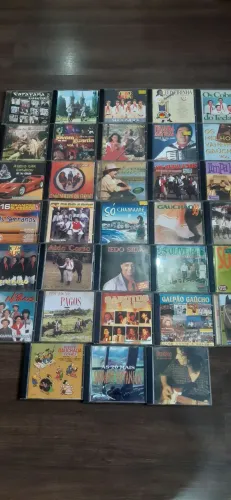 Lote de CDS música tradicional gaúcha