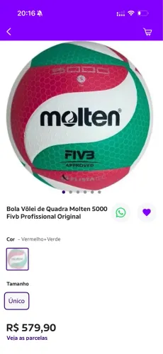 2 BOLAS MOLTEN OFICIAL (OPORTUNIDADE )