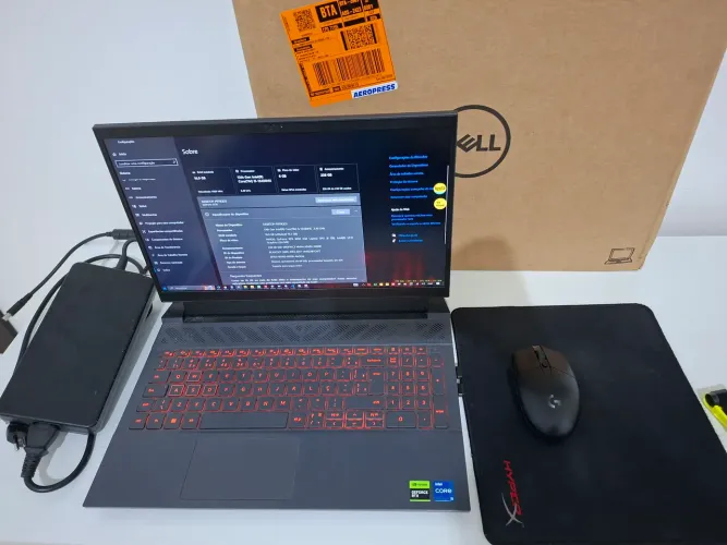 ? Notebook Gamer Dell G15 5530 | i5-13450HX | RTX 3050 6GB | 16GB DDR5 | 120Hz