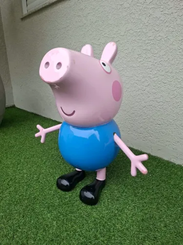 George Peppa Pig grande de Fibra
