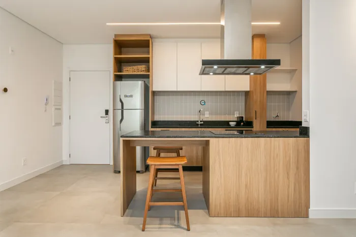 Apartamento 2 quartos mobiliado no bairro Saco Grande.