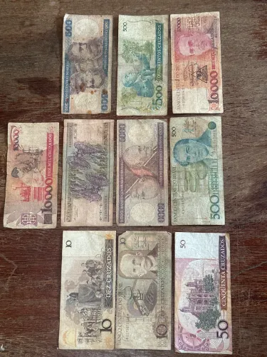 10 Notas Antigas Raras para coleção