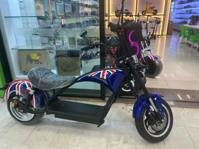 Moto elétrica potente 3.000 watts autonomia 100km velocidade 80kmph