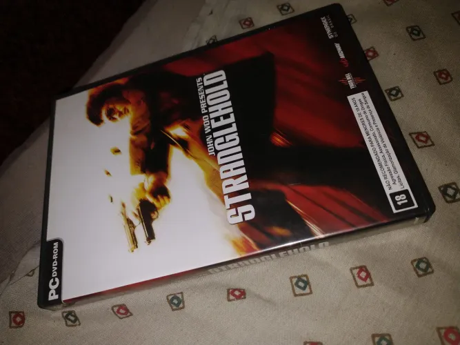 Stranglehold John Woo 2007 Midway jogo PC DVD CIB sequência direta Fervura Máxima
