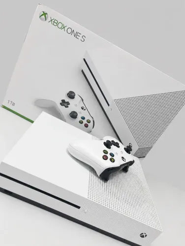 Xbox One S 1TB com Controle e Caixa