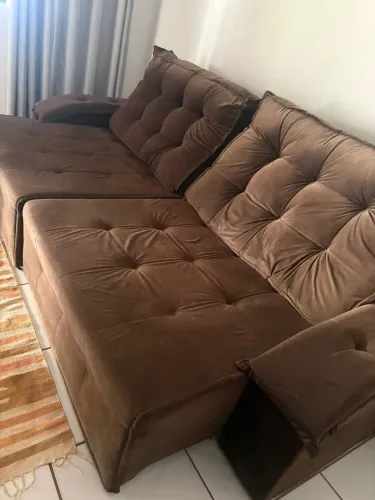 Sofá retrátil 4 lugares