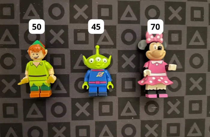 Minifiguras Lego oficiais Disney 