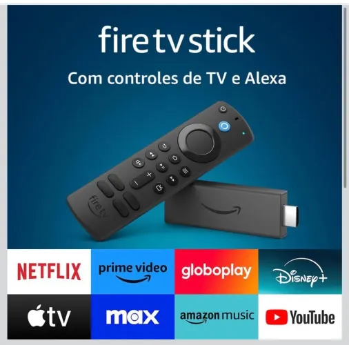 Fire TV Stick | Streaming em Full HD com Alexa | Com Controle Remoto por Voz com Alexa