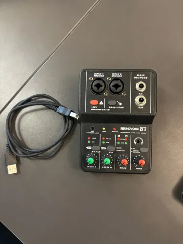 Interface de Áudio - Soundvoice