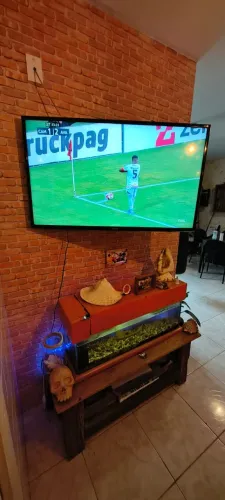 Tv sansung led 3d 46" vai com suporte articulado