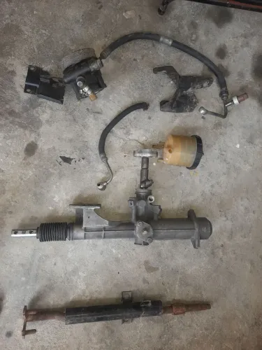 Caixa direção hidraulica gol G1 G2 G3 G4 com Bomba kit