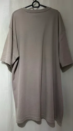 Camisa bege oversized GG