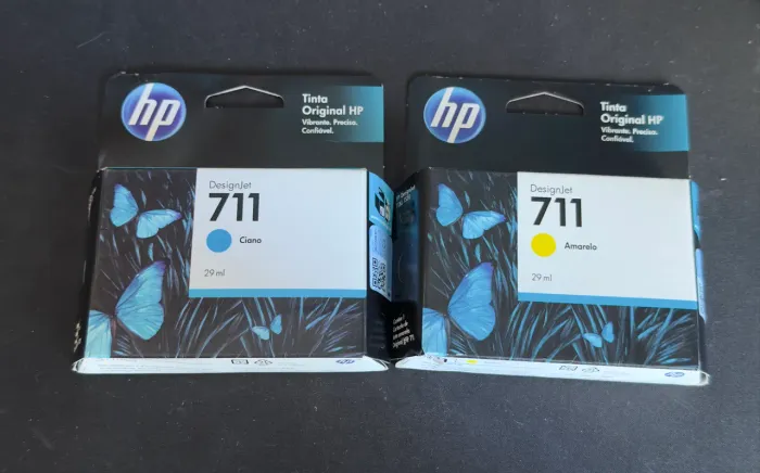 Tinta DesignJet 711 29ml Ciano ou Amarelo