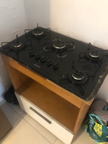 Cooktop com balcão