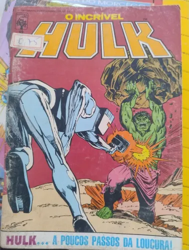 Gibi raro 1987 O Incrível Hulk