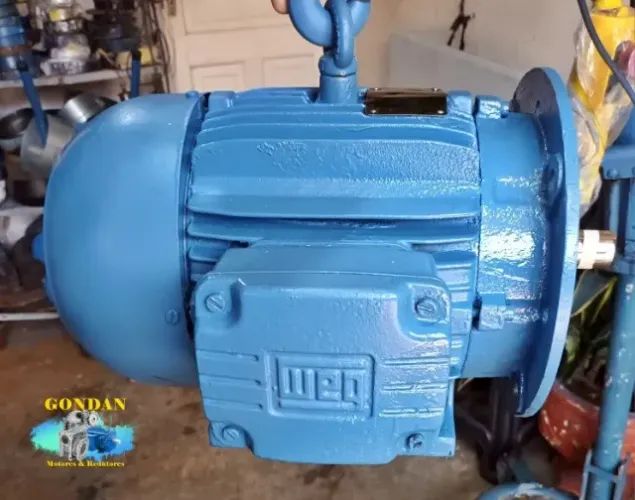 Motor Eletrico WEG 12,5CV/HP 9.2KW 4polos 1755rpm Trifásico 220v 380v  