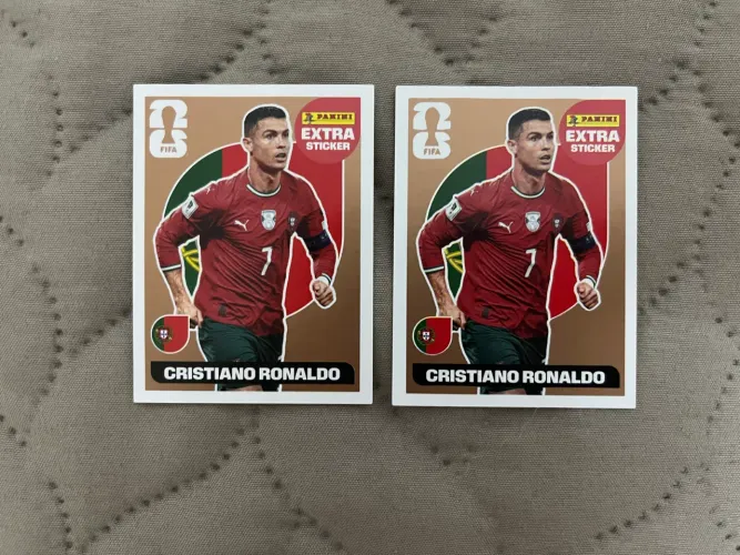 Extra Sticker - Cristiano Ronaldo Legend(cada um por 100)