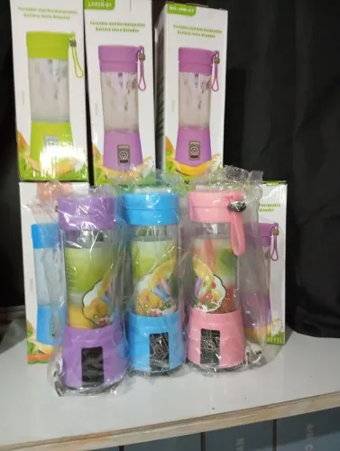 Mini Liquidificador Portátil Usb Juice Cap Take Shake 6 Lâminas Recarregavel