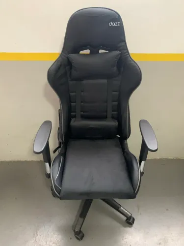 Cadeira Gamer Preta & Cinza