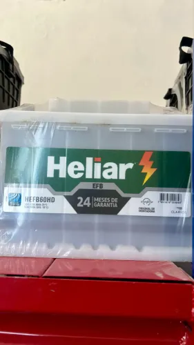 Bateria Heliar 60ah EFB