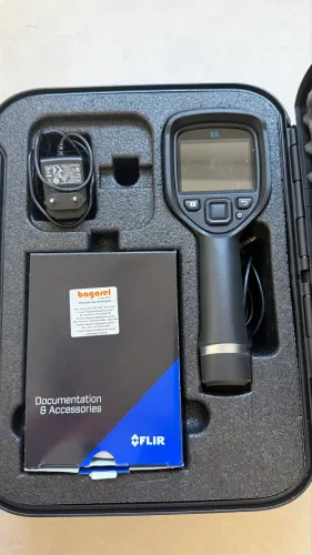 Câmera termográfica FLIR E5, pouco uso R$6000