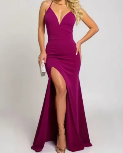 Vestido de festa elegante