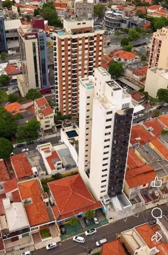 apartamento no Condomínio Torre Azul oferece: ? 224 m² privativos ? 3 suítes ? 3 vagas