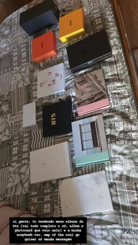 ?VENDO ALBÚNS DO BTS?