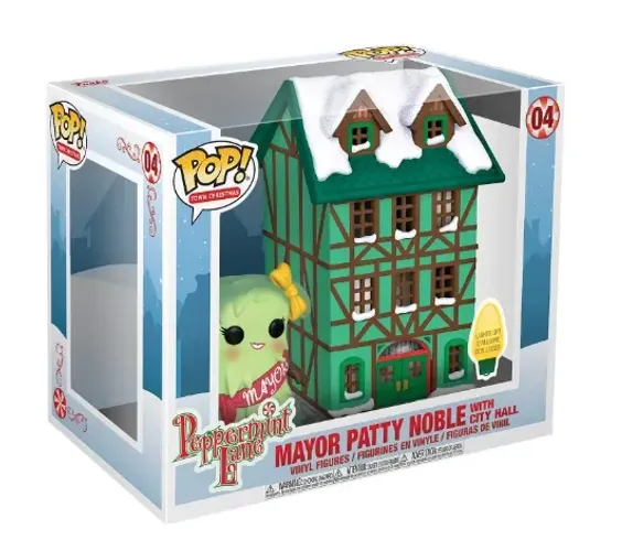 Original - Funko Pop Town Christmas Peppermint Lane Mayor 04 - FUNKO POP