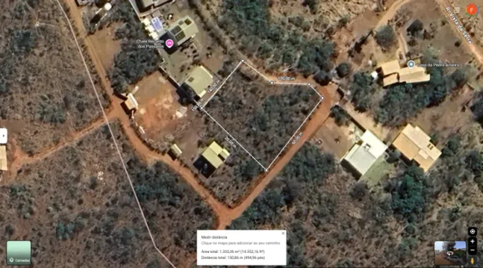 Terreno 1.300 metros na Lapinha da Serra