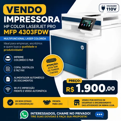 Impressora a laser colorida