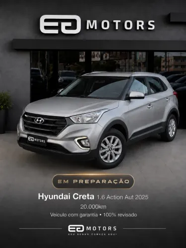 Hyundai Creta Action 1.6 16V Flex AUT 2025