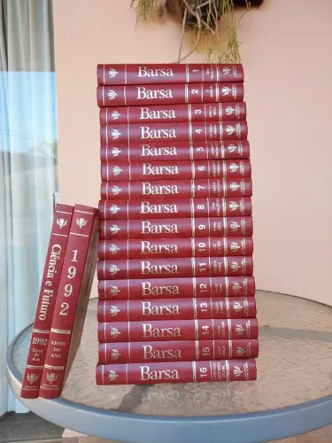 Enciclopédia BARSA 1992, Completa, 16 volumes + Livro do Ano e Ciência e Futuro