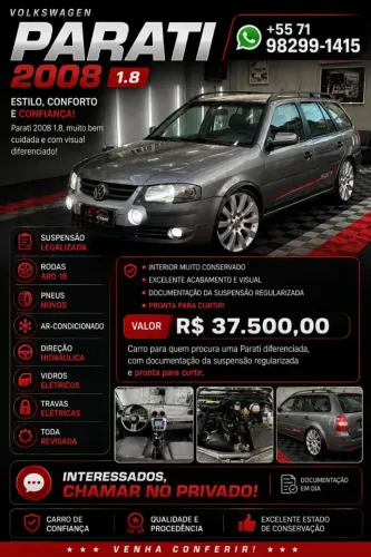 Volkswagen Parati Surf 1.8 MI Total Flex 2008