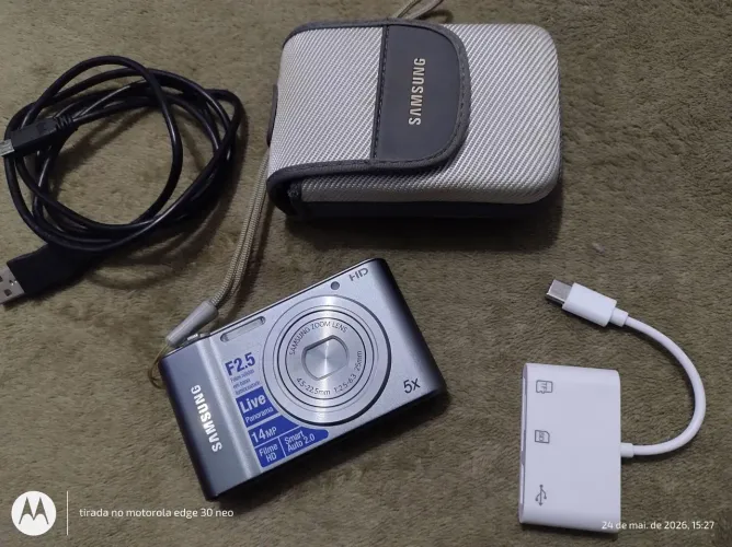 Câmera Samsung st64 funcionando perfeitamente 