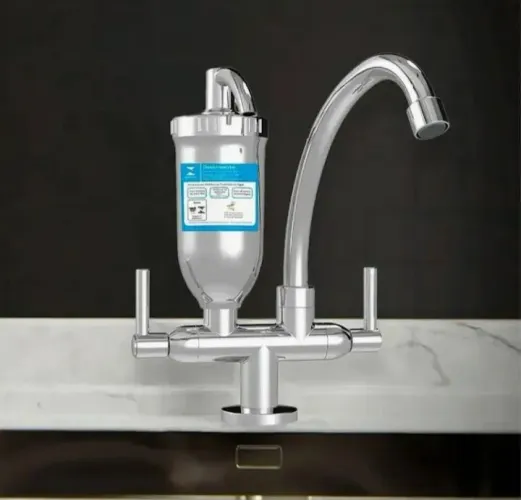 Purificador bica móvel Bancada Cromado ABS