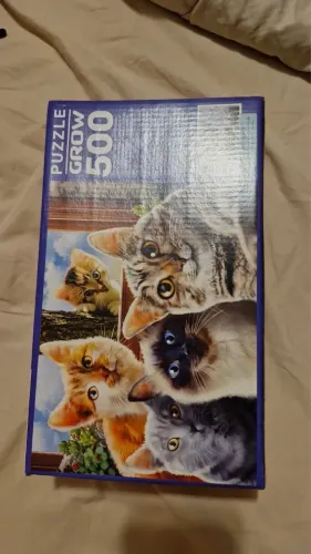 Quebra Cabeça Grow Gatos