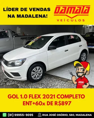 Volkswagen Gol Geração VII 1.0 12V Flex Mec. 4P 2021