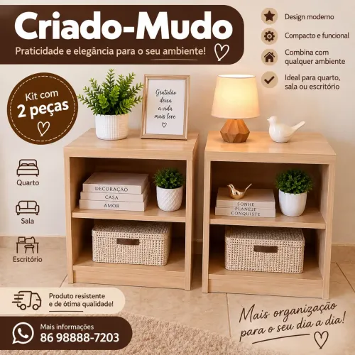 Cômoda novas em mdf