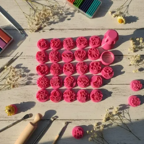 Carimbo Personalizado 26 unidades , Floral, Dia das Mães e variados