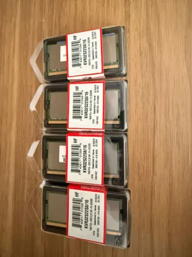 Memória RAM, DDR4, 8gb. Marca Kingston. 3200mh