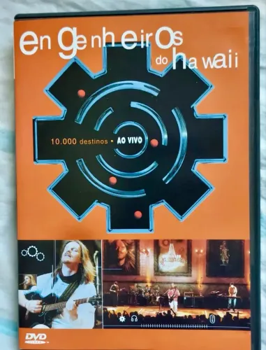 Engenheiros do Hawaii 10.000 Destinos Ao Vivo DVD 