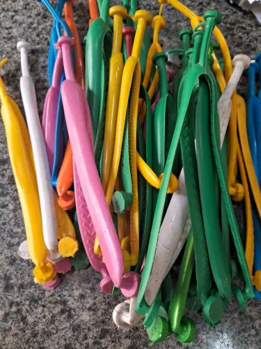 Tiras de borracha. Para havaianas ou similar